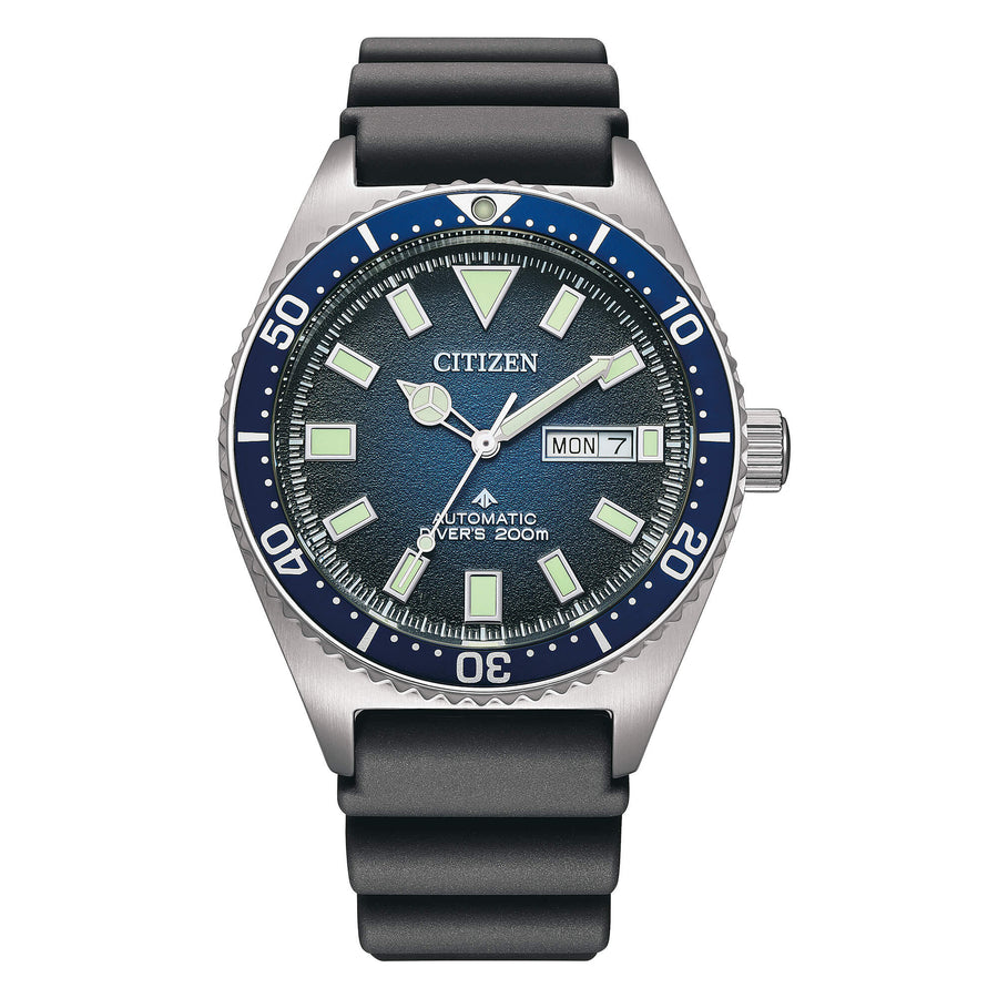 Citizen - Orologio solo tempo da Uomo Citizen Diver 200 Mt Promaster Nero in Acc