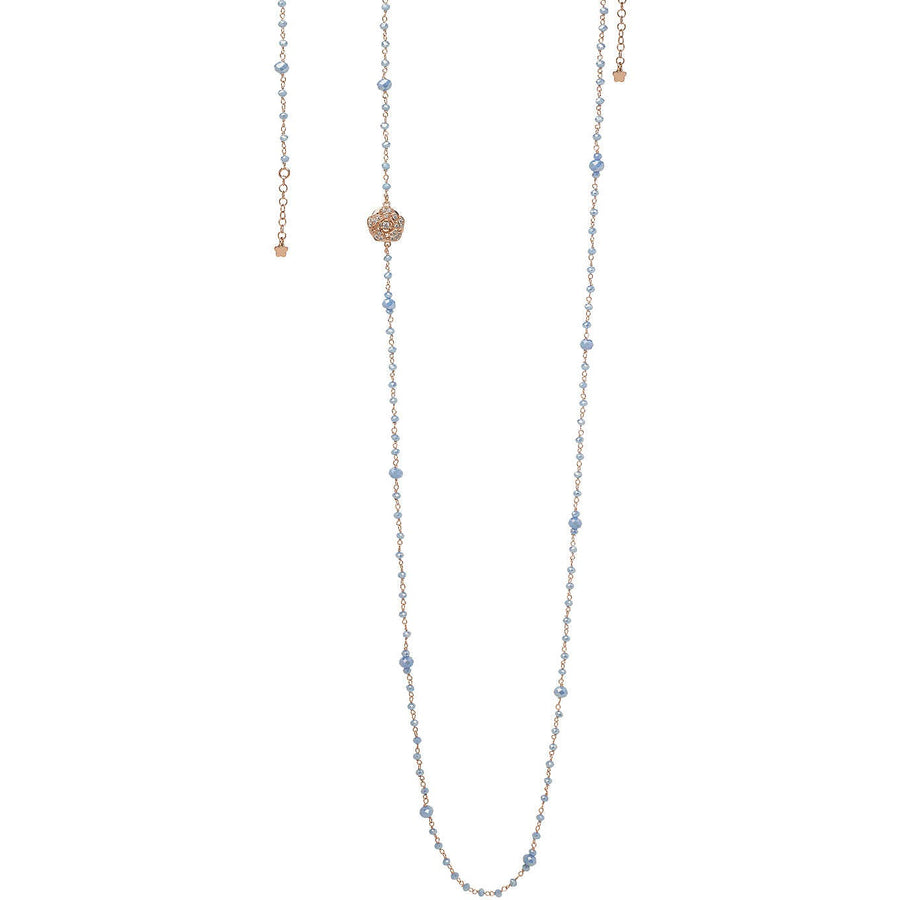 Ambrosia - Girocollo Argento 925, zirconi bianchi, cristalli