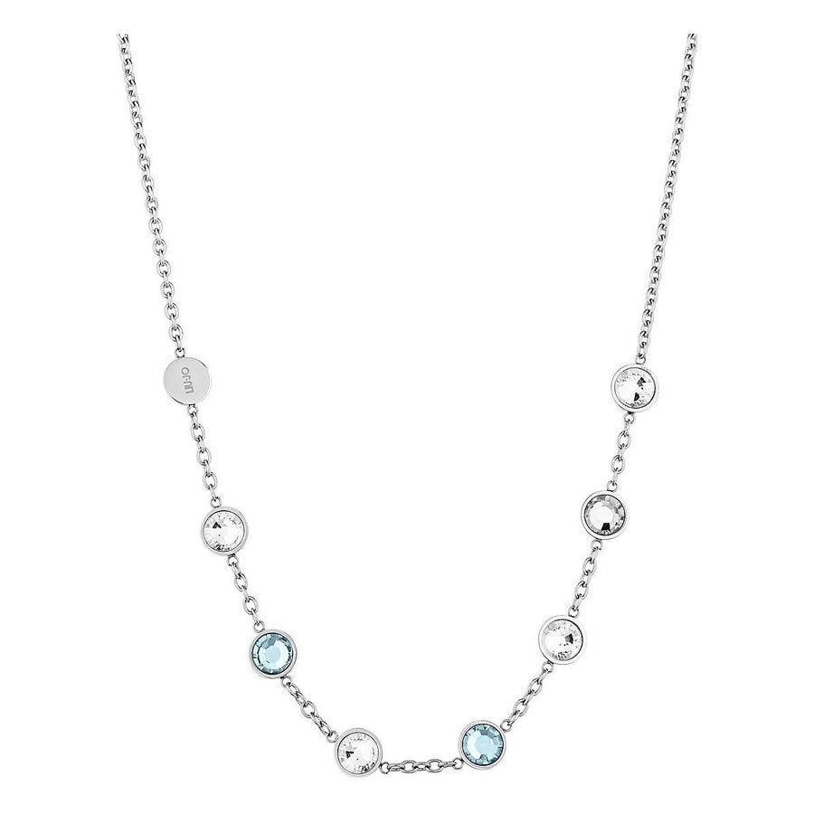 Liu Jo - Collana Donna Liu Jo Acciaio Cristalli Bianchi E Turchese