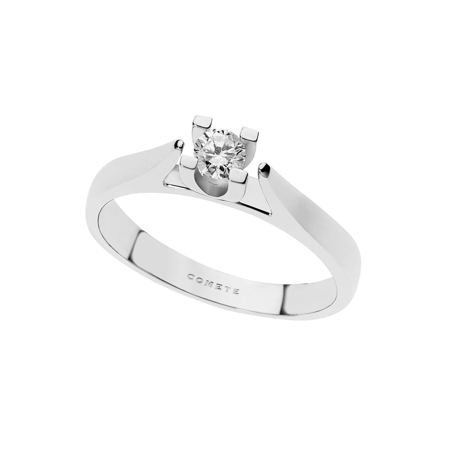 Comete Gioielli - Anello da donna Oro 750  . Diamanti P.Ct. 10 Col. G Purezza S