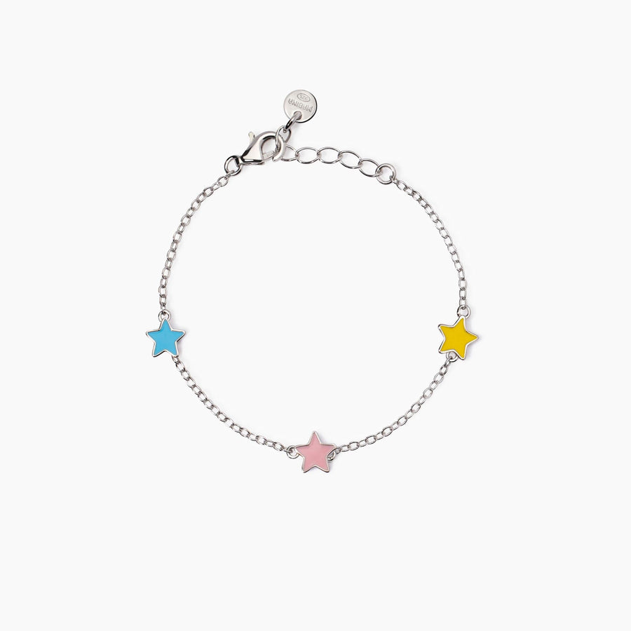 Bracciale da bambina STELLA STELLINA con stelline smaltate