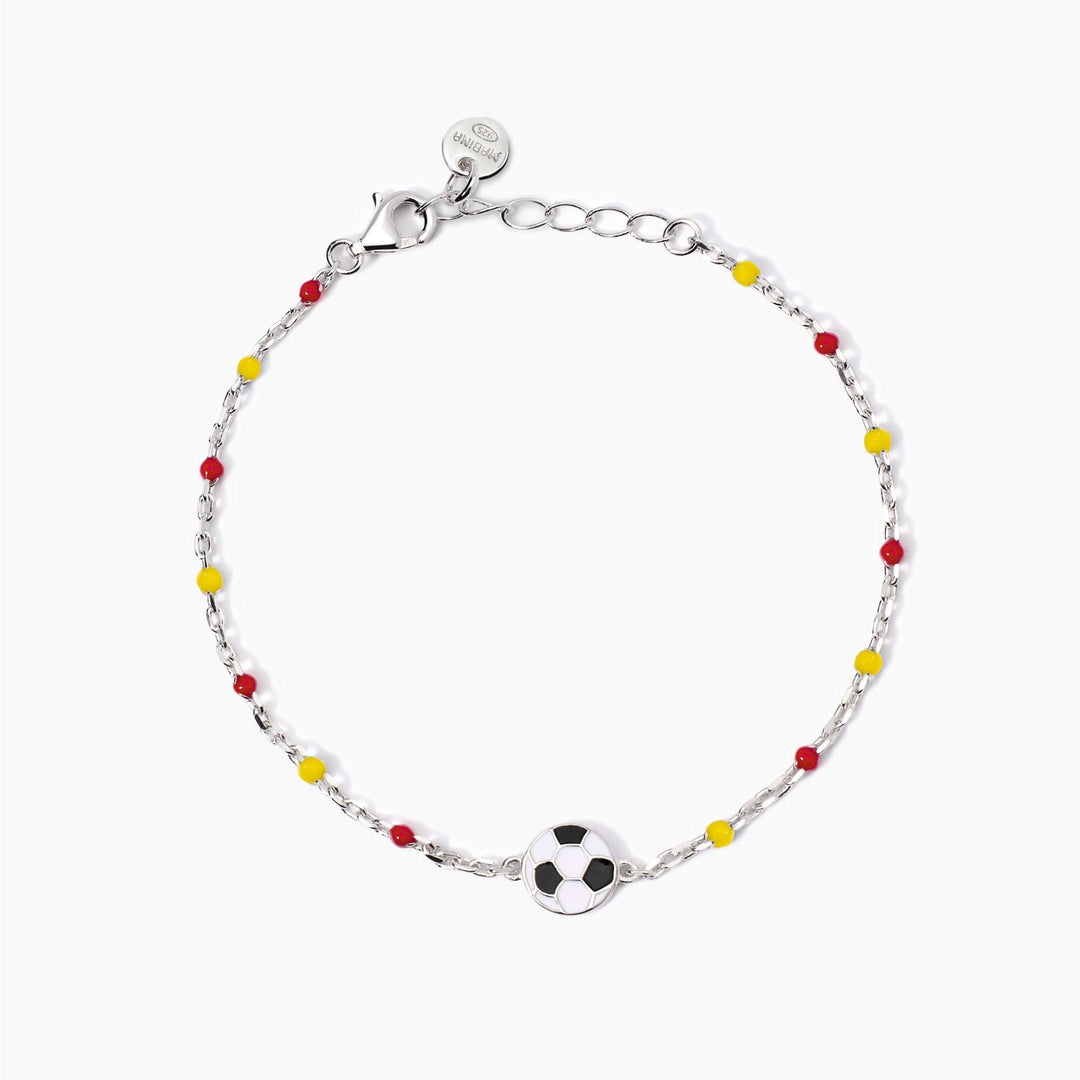 Bracciale da bambini W IL FOOTBALL con pallone e inserti giallorossi