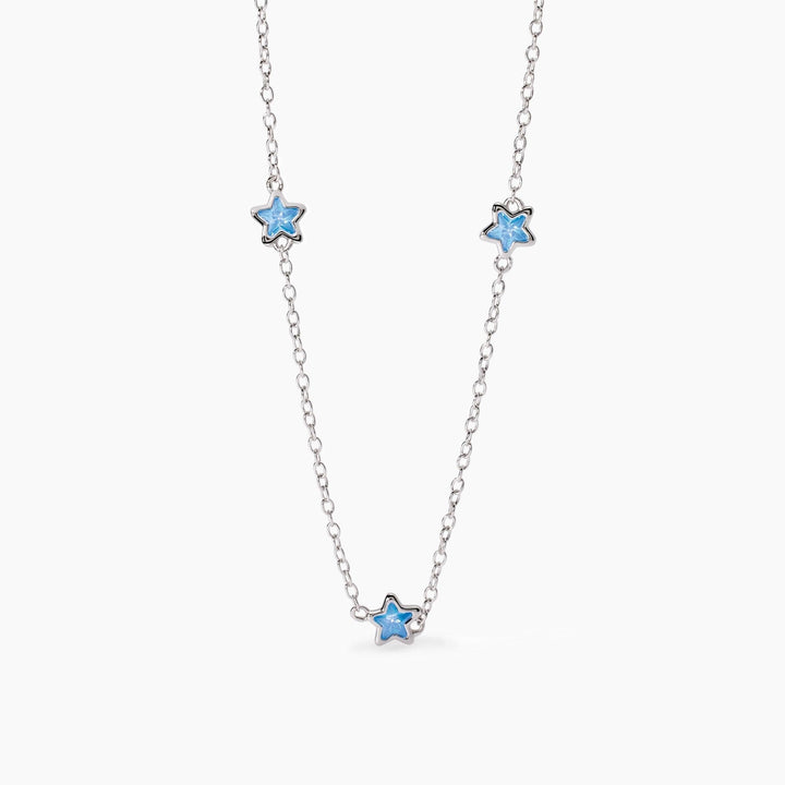Girocollo da bambina INCANTO con stelline azzurre