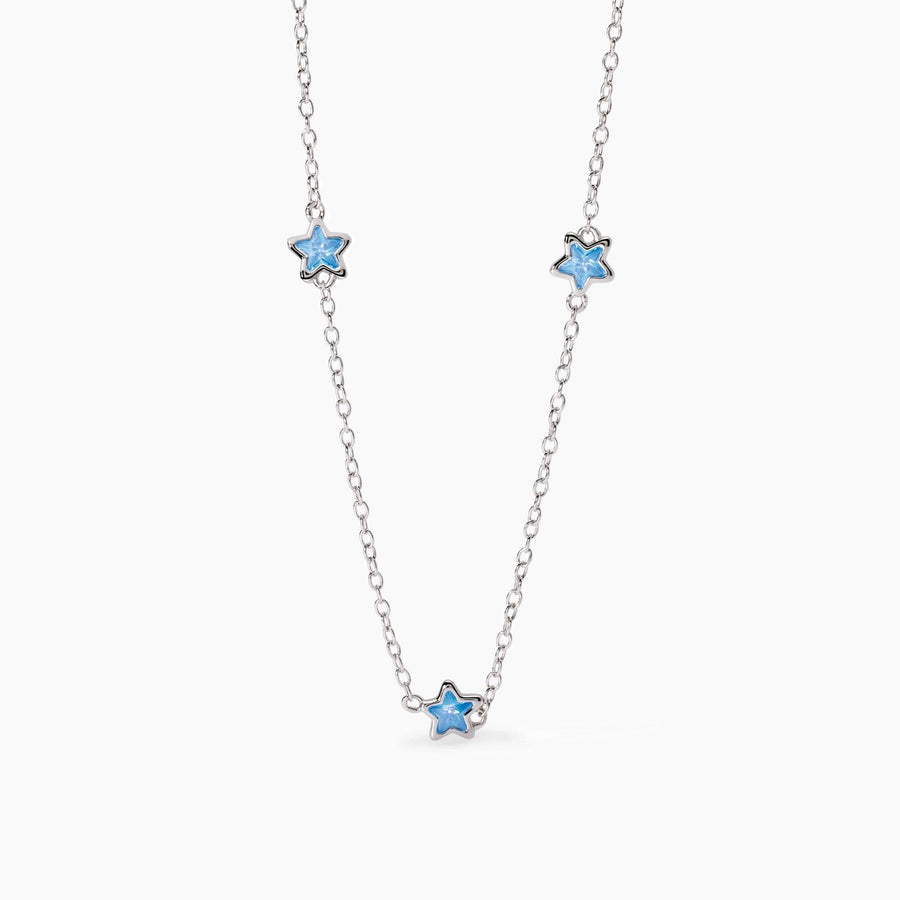 Girocollo da bambina INCANTO con stelline azzurre