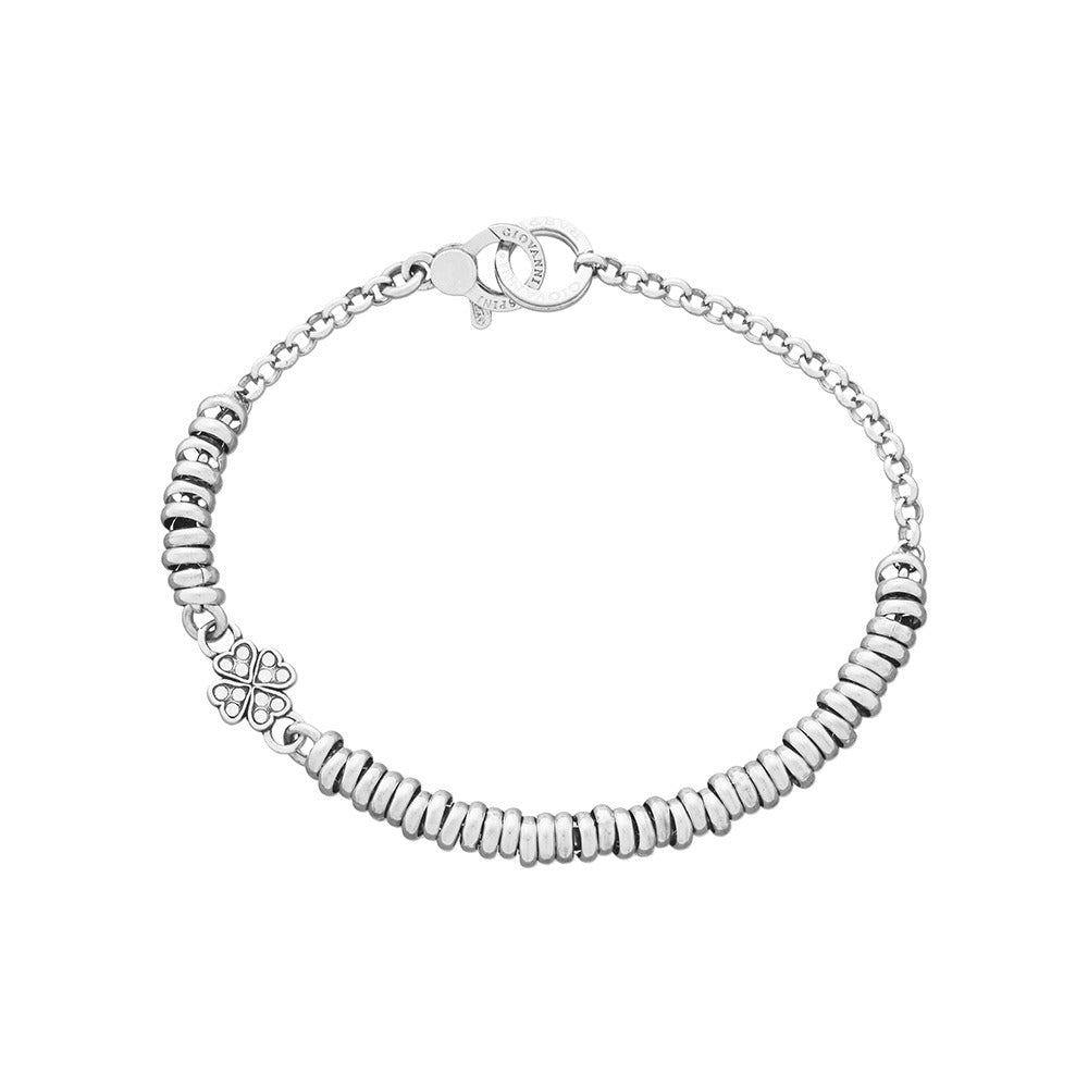 Bracciale Base Quadrifoglio Crystal