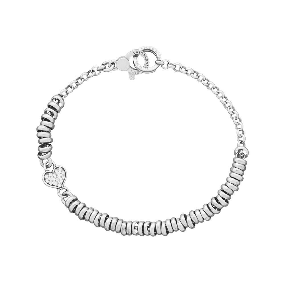 Bracciale Base Cuore Crystal