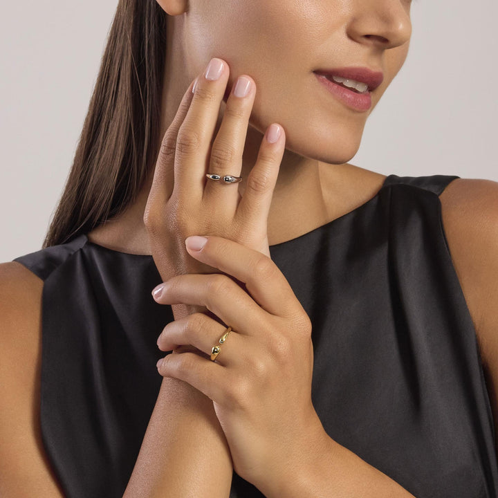 Anello aperto EVVIVA in argento