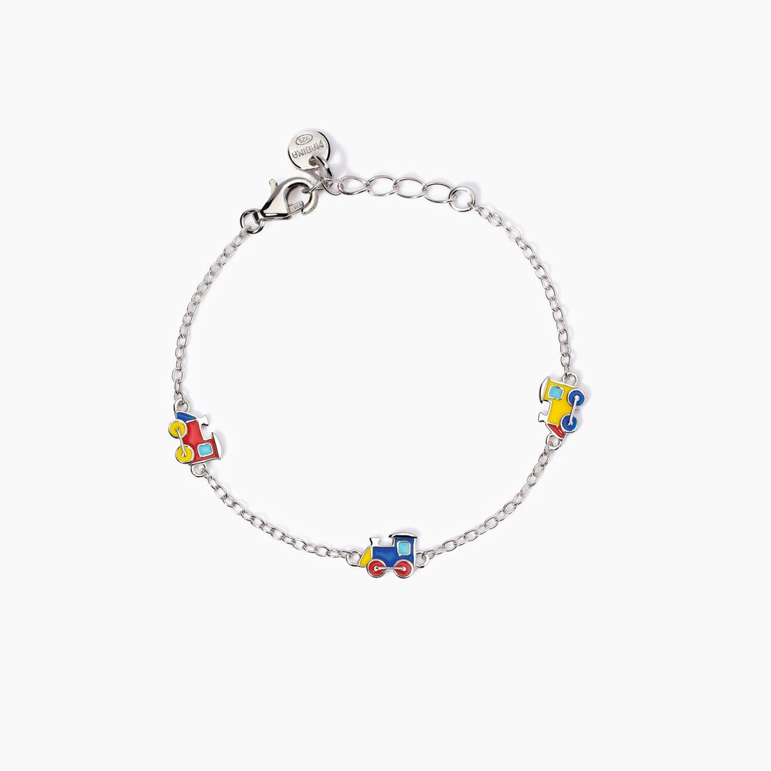 Bracciale da bambino CIUF CIUF con trenini smaltati