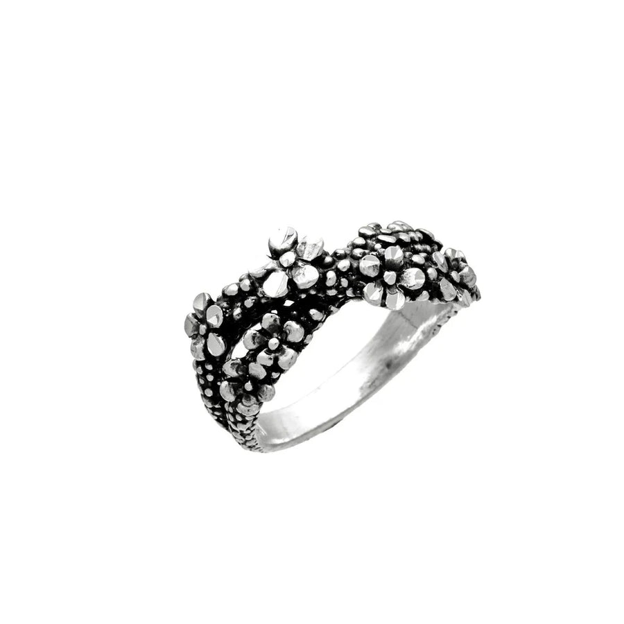 Anello millefiori - Anello in Argento 925