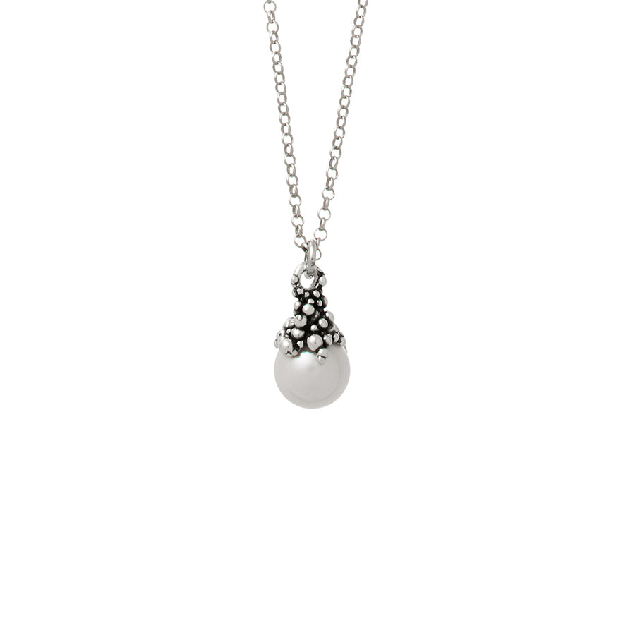 Collana Pendente Drops Perlage cm45