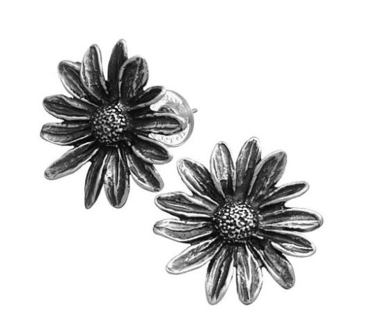 Orecchini margherita grandi, Orecchini in Argento 925