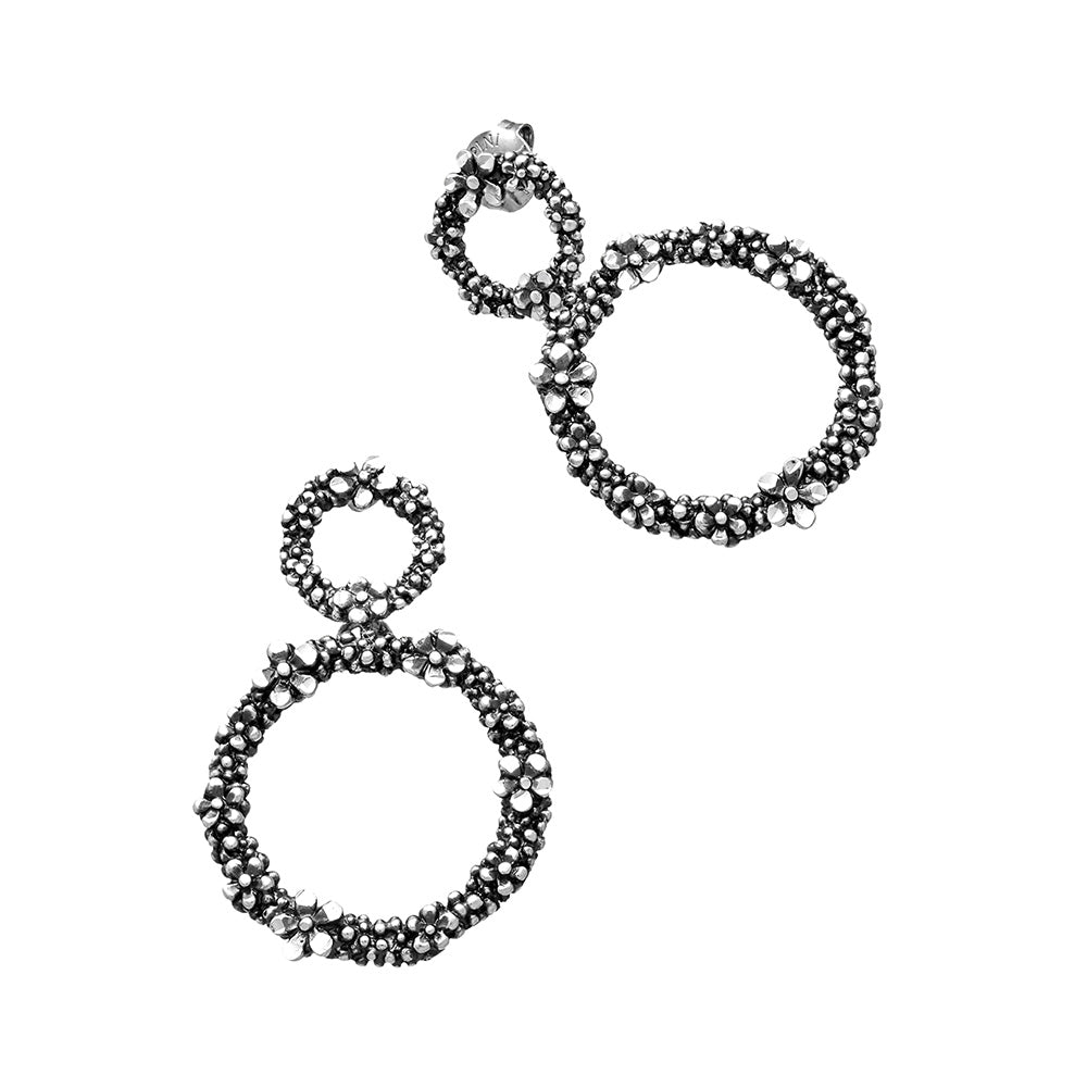 Orecchini Millefiori - Orecchini in Argento 925