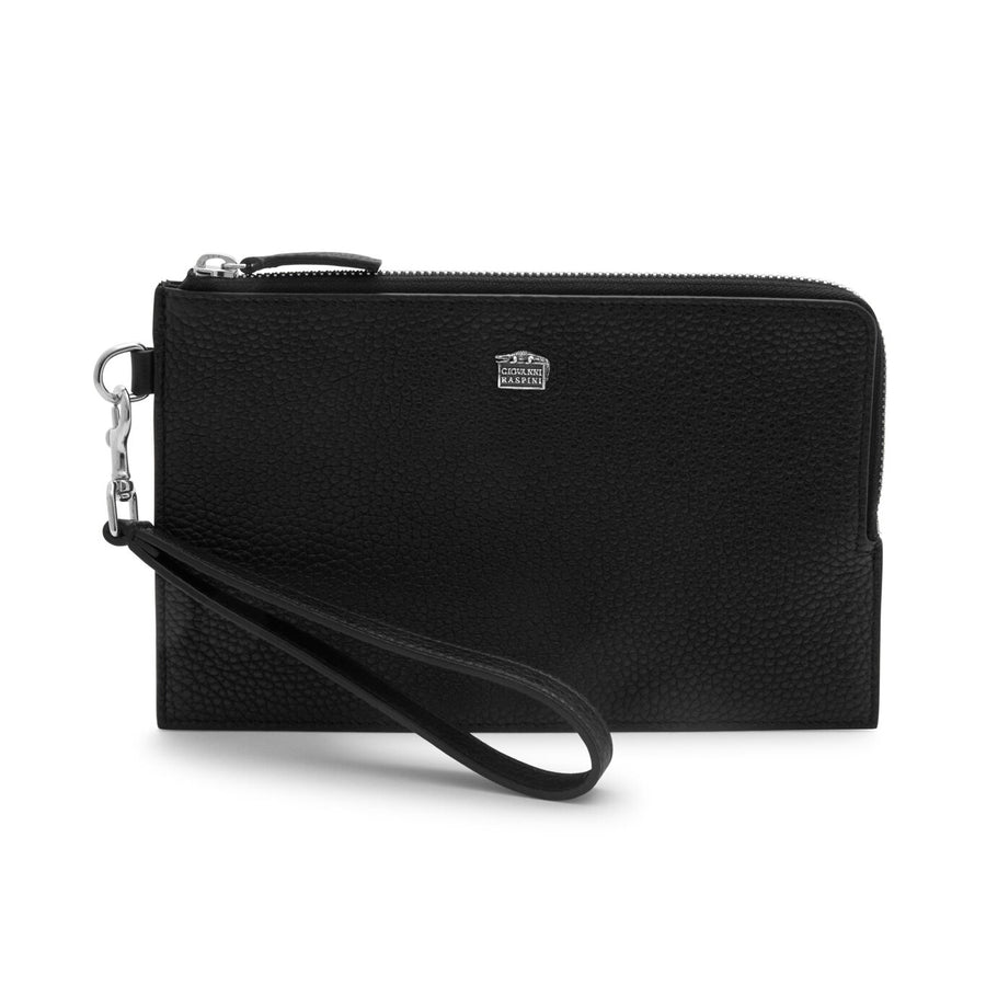 Pouch pelle goffrata