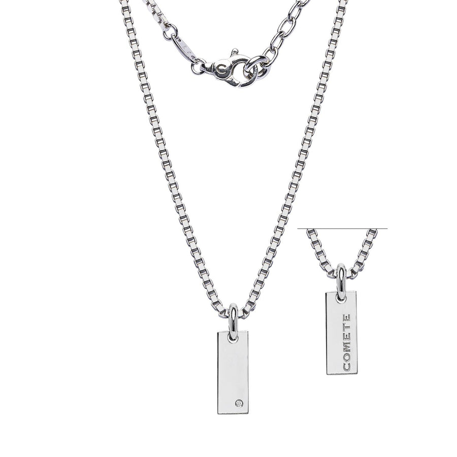 Girocollo in Argento 925, Diamante bianco P.Ct. 0,5