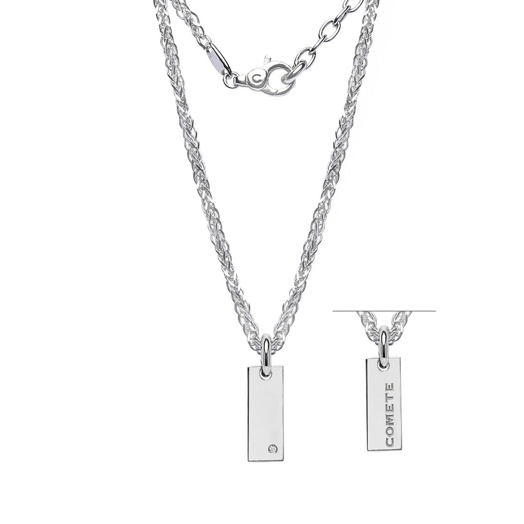 Girocollo in Argento 925, Diamante bianco P.Ct. 0,5