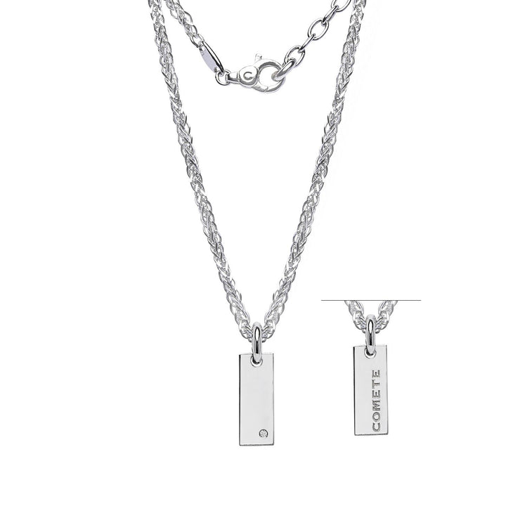 Girocollo in Argento 925, Diamante bianco P.Ct. 0,5