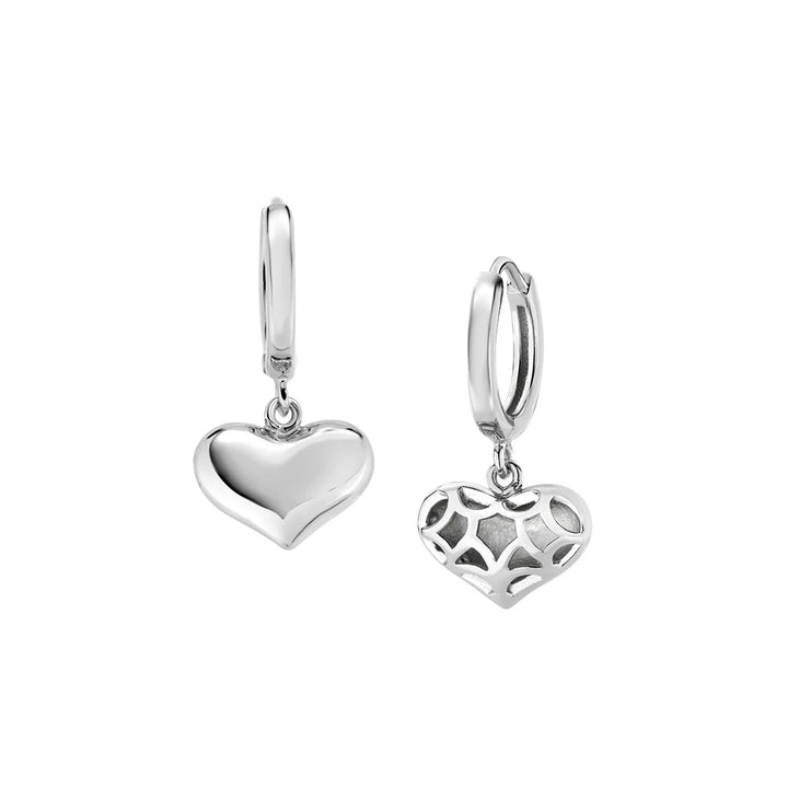 Orecchini Hoop Mio Cuore Pendente