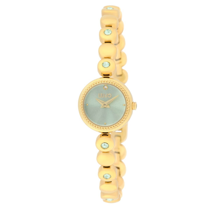 Orologio Liu Jo Fashion Lunar Dorato con Quadrante Verde e Zirconi