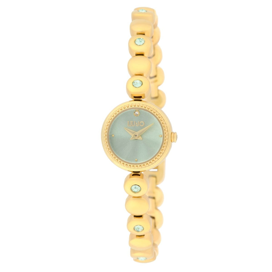 Orologio Liu Jo Fashion Lunar Dorato con Quadrante Verde e Zirconi