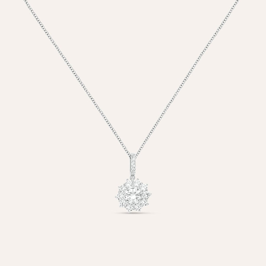 Collana Silver Elegance in argento rodiato con zirconi