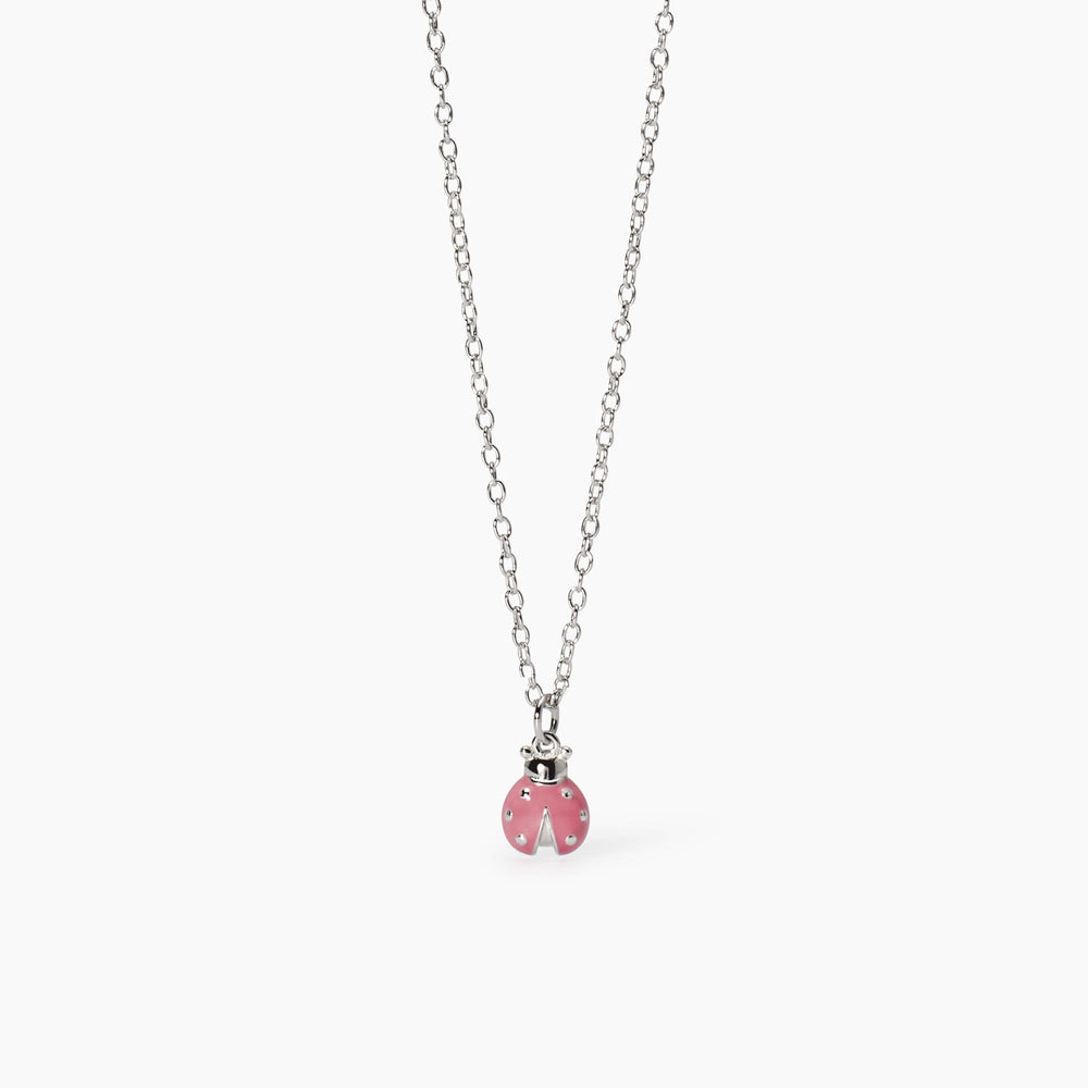 Girocollo da bambina FORTUNELLA con coccinella smaltata