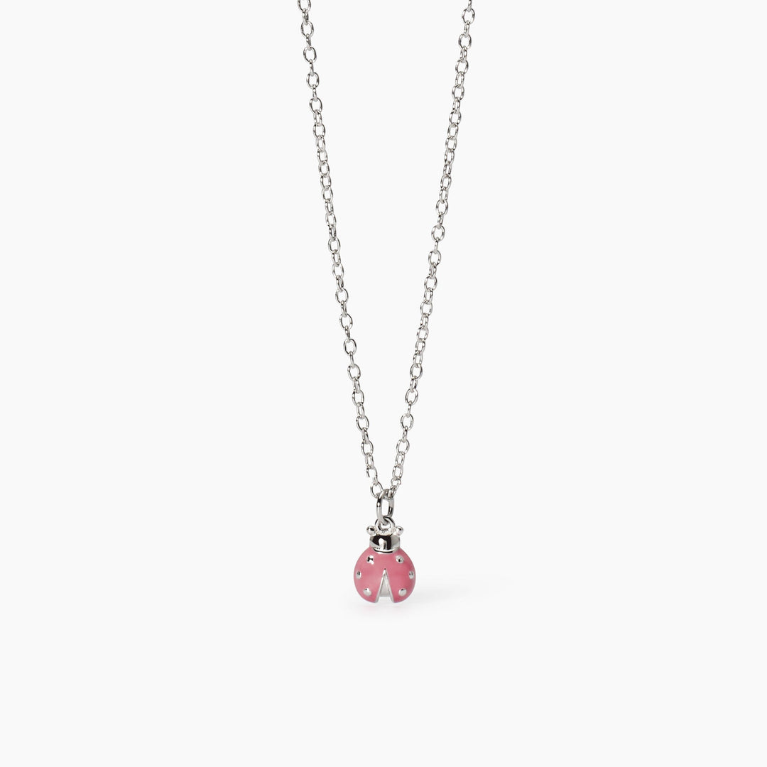 Girocollo da bambina FORTUNELLA con coccinella smaltata