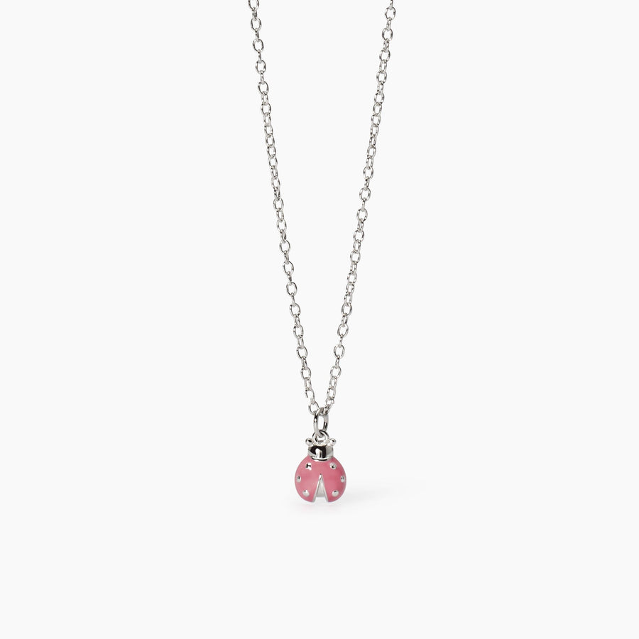 Girocollo da bambina FORTUNELLA con coccinella smaltata