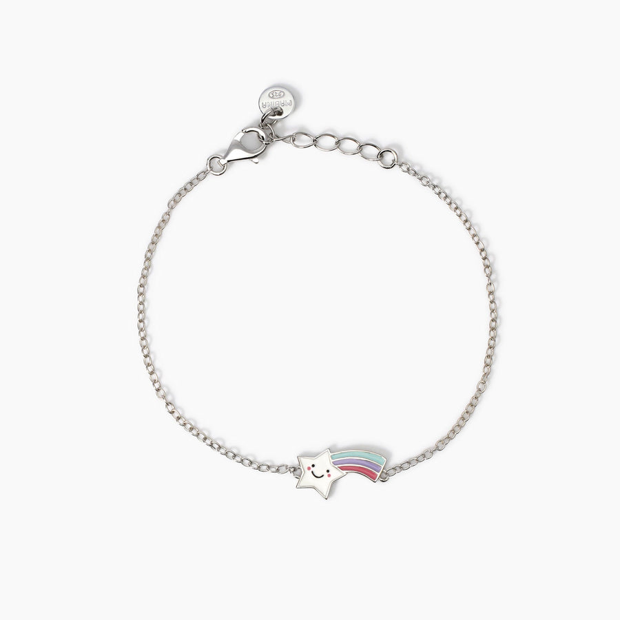 Set di due bracciali amicizia BEST FRIENDS con stella e arcobaleno