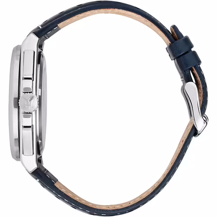 Orologio Maserati Velocità Cronografo Uomo con Quadrante Blu, Cinturino in Pelle