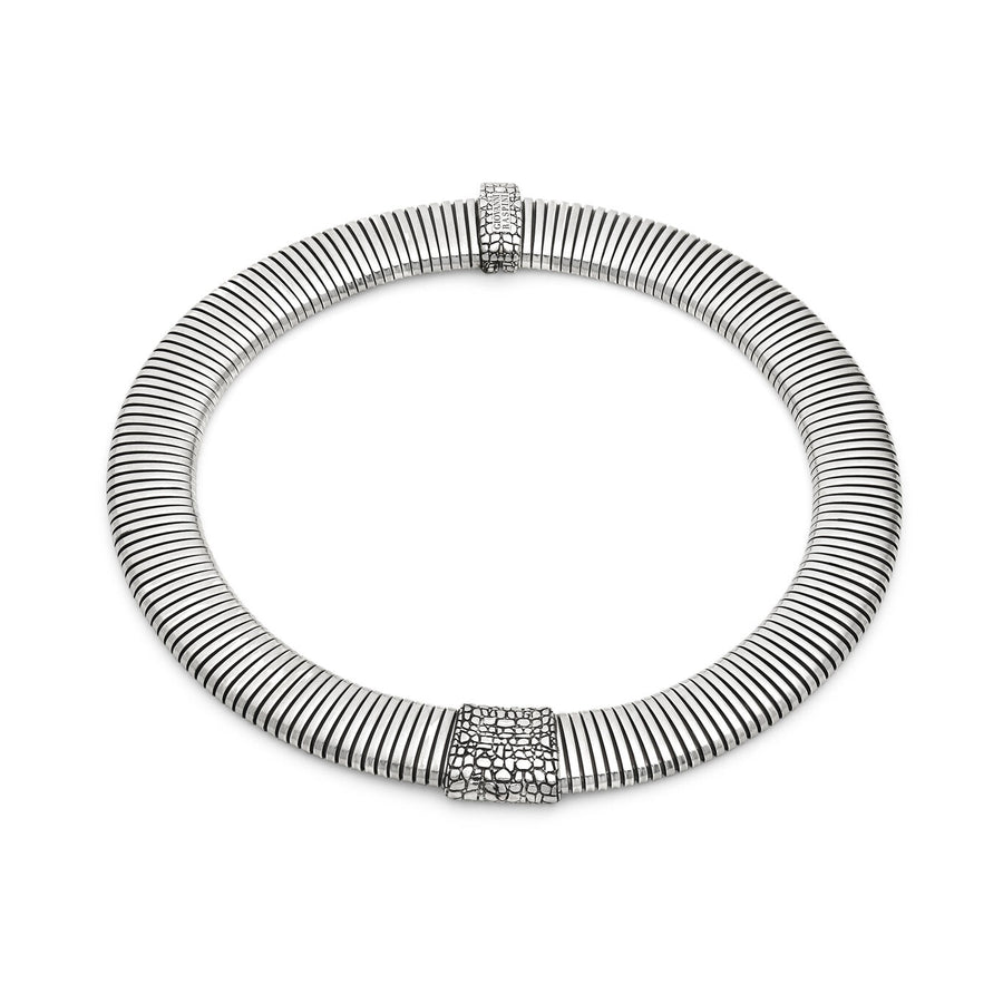 Collana Tubogas Croco