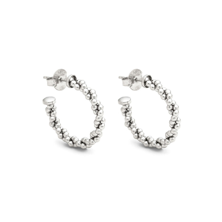 Orecchini Cerchio Treccia Piccoli