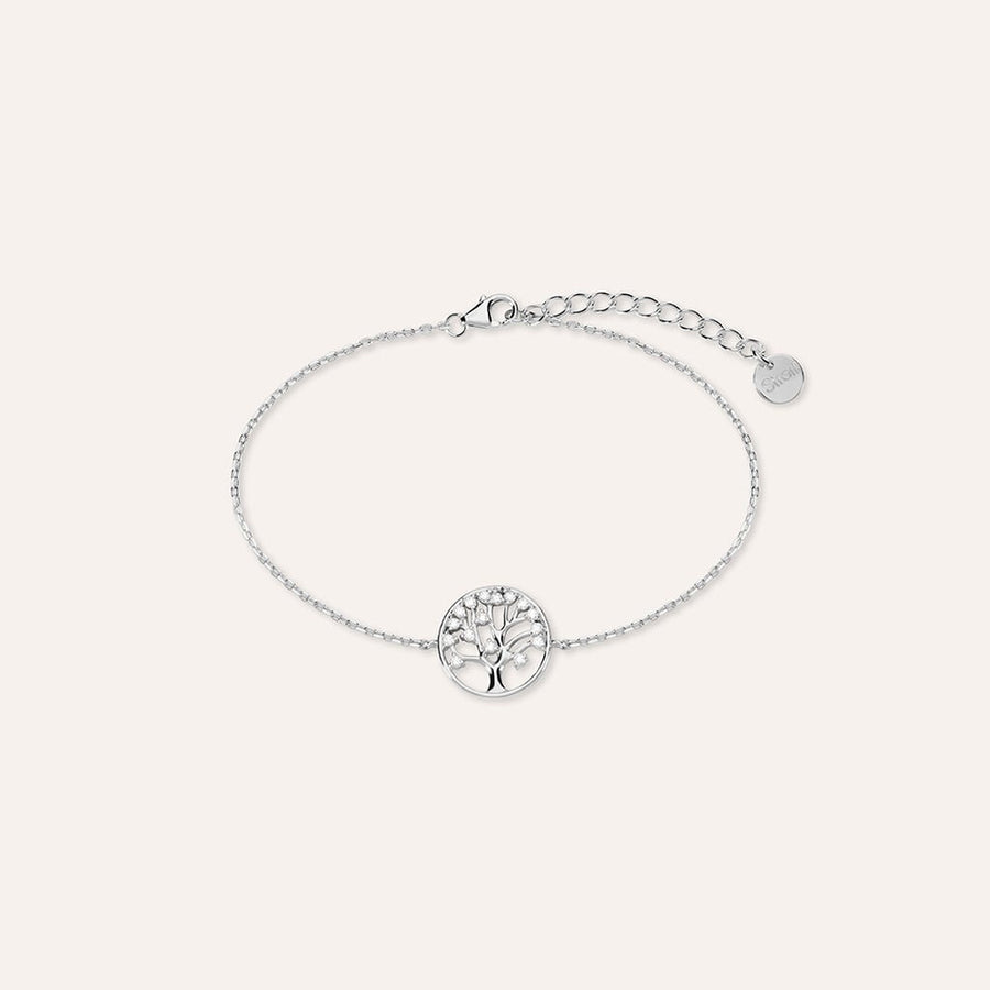 Bracciale albero della vita Silver Moments in argento con zirconi