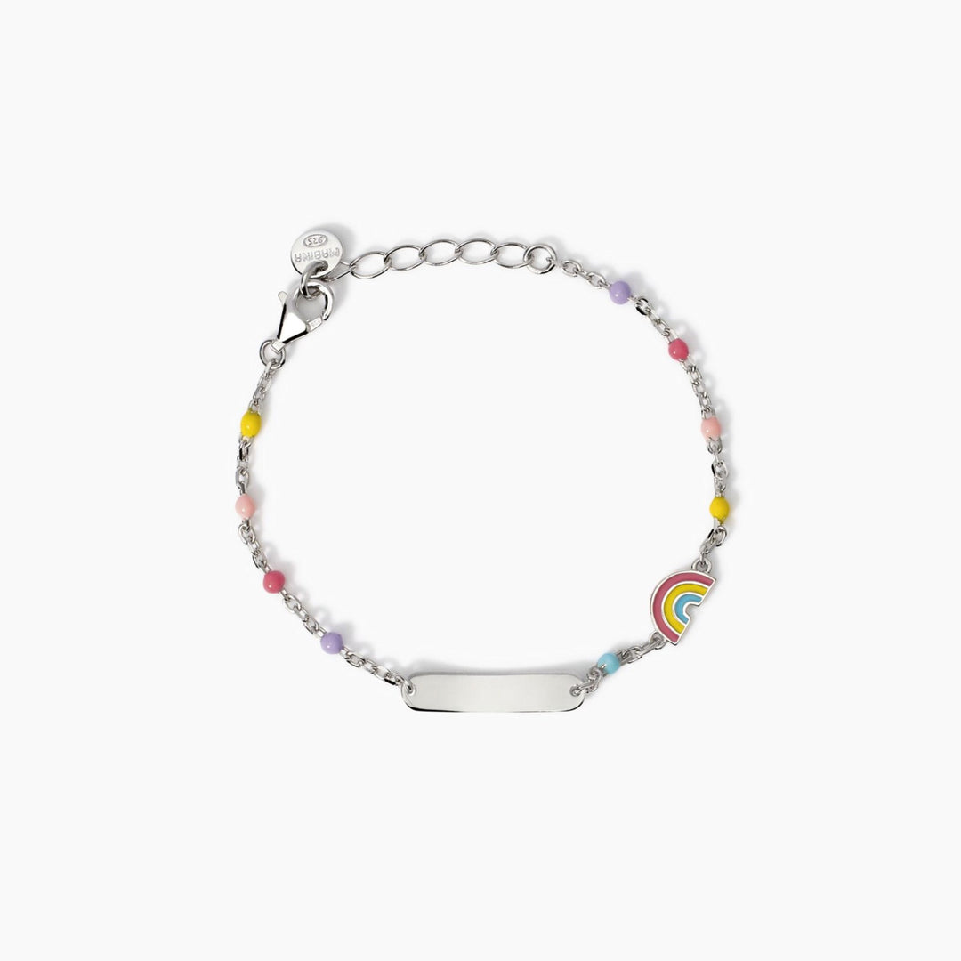Bracciale personalizzabile con arcobaleno Rainbow-Tag