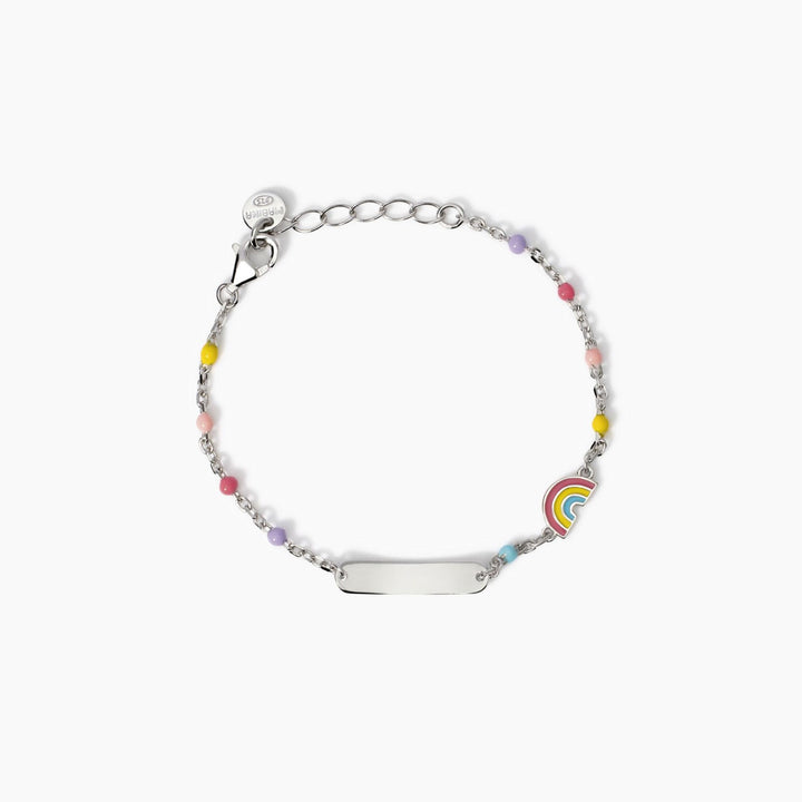 Bracciale personalizzabile con arcobaleno Rainbow-Tag