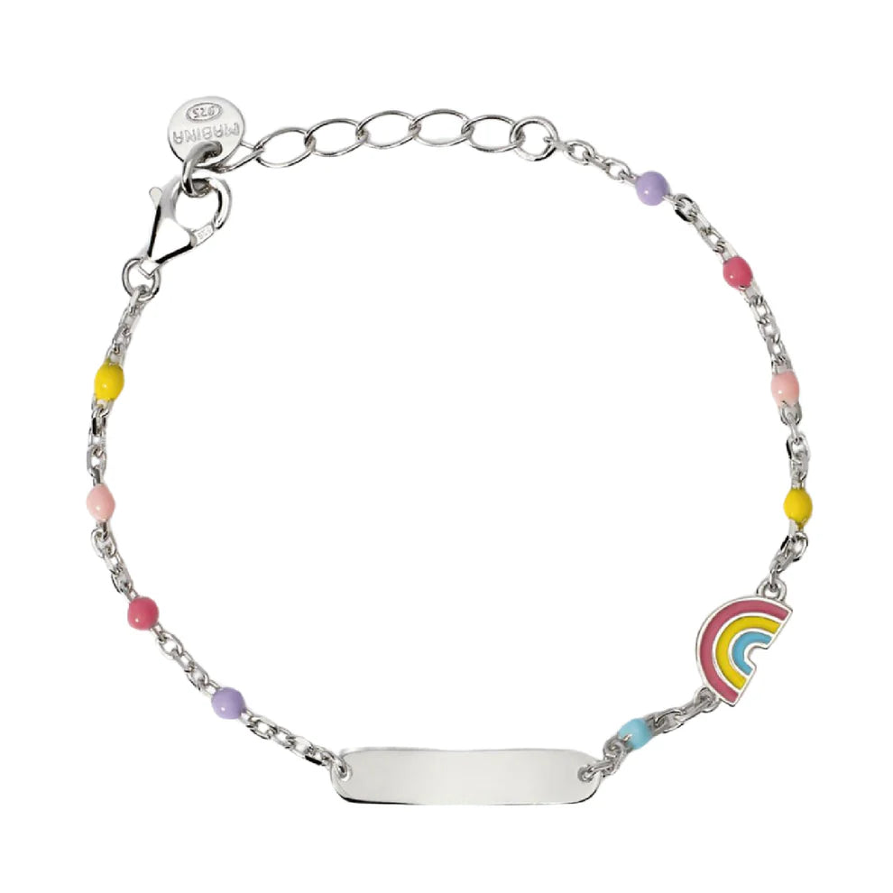 Bracciale personalizzabile con arcobaleno Rainbow-Tag