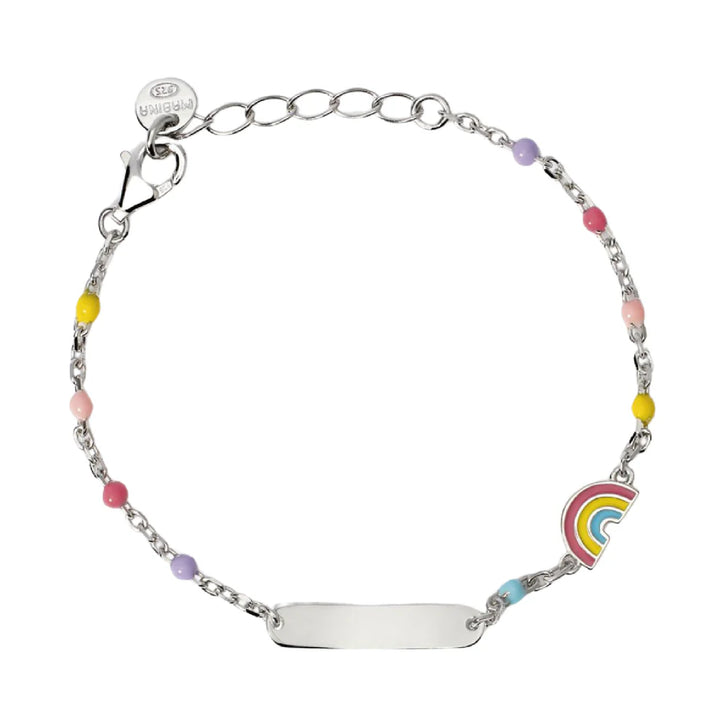 Bracciale personalizzabile con arcobaleno Rainbow-Tag