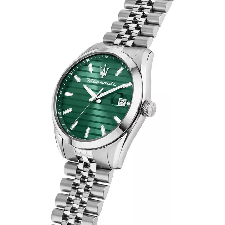 Orologio Maserati Attrazione Uomo in Acciaio con Quadrante Verde