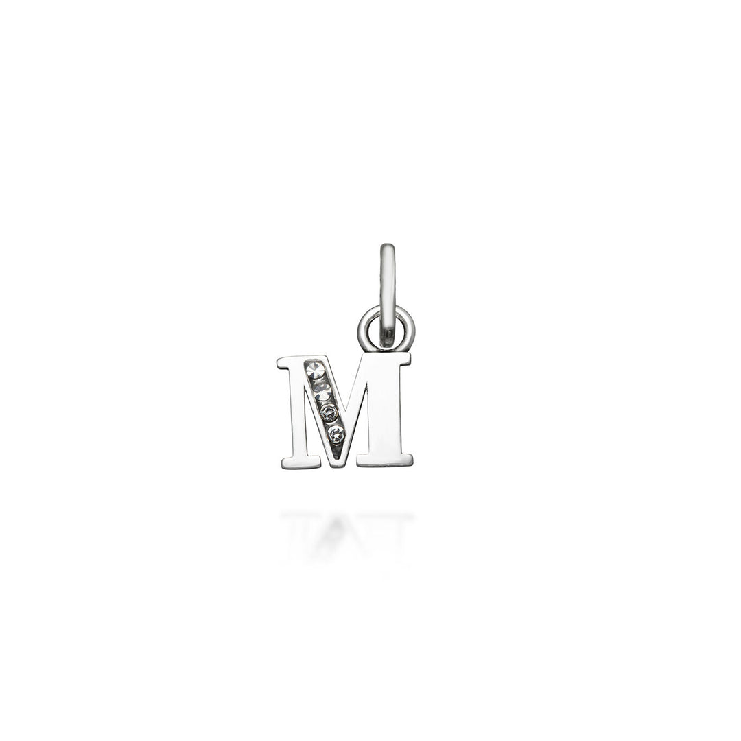 Mini Charm "M" Crystal