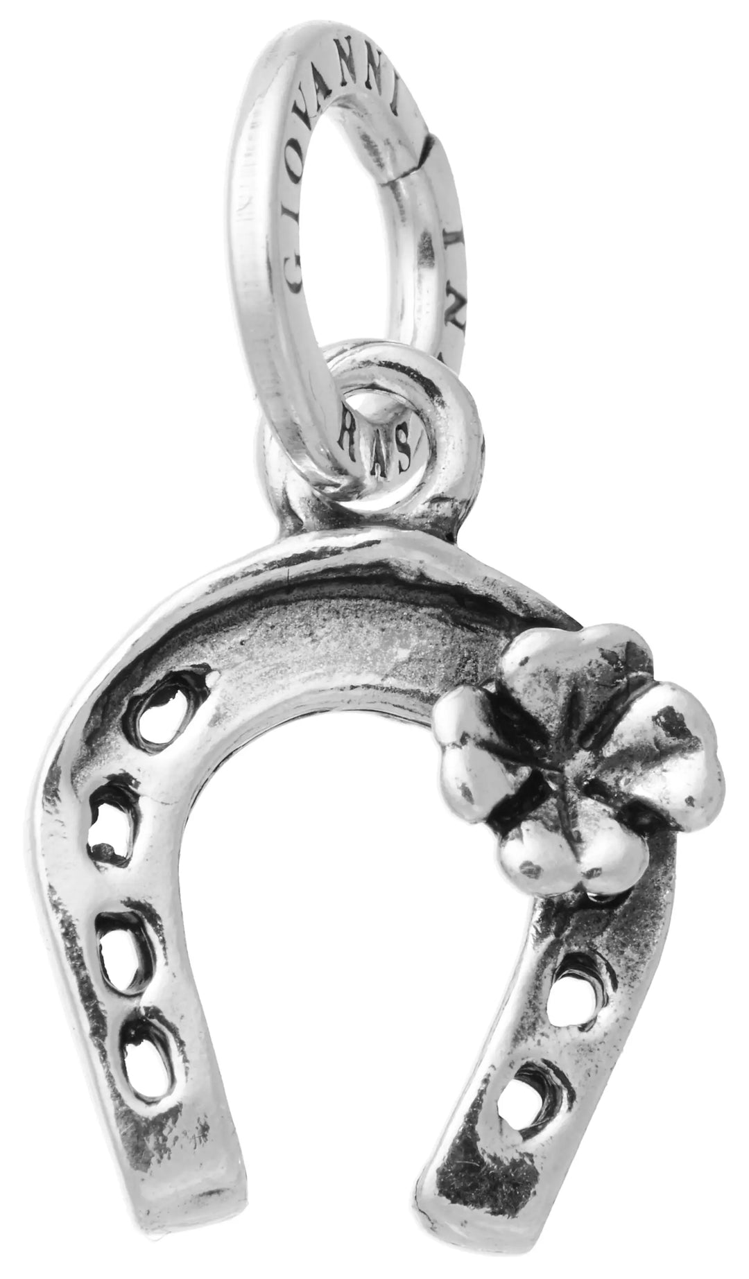 Charm Ferro di Cavallo Quadrifoglio