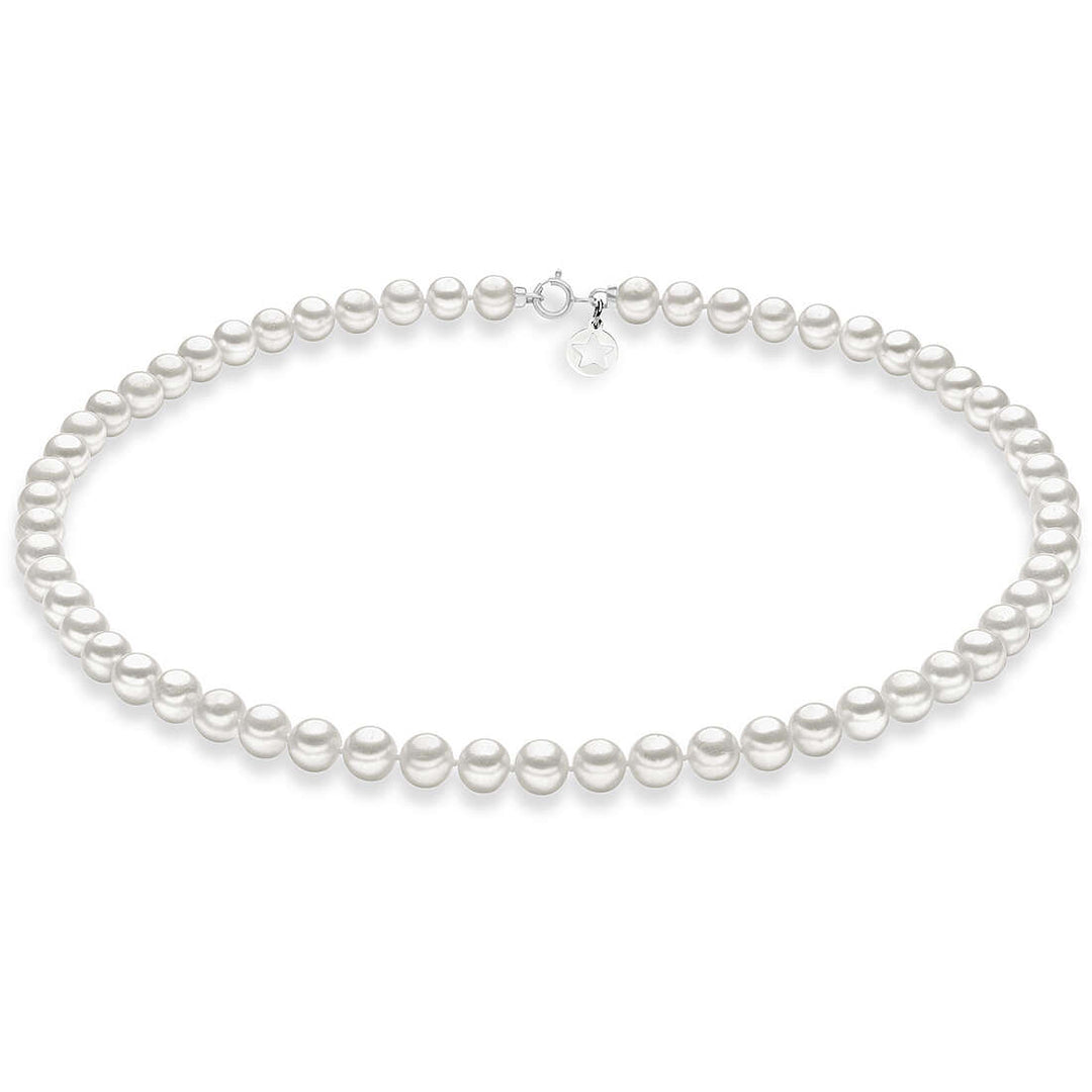 Collana Easy Basic con Perle Coltivate 4,5/5 mm 50 cm