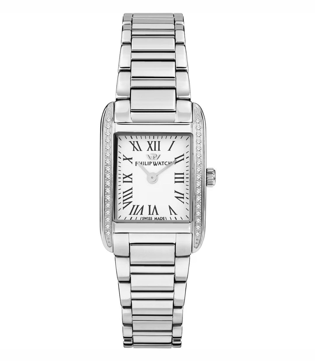 Orologio Philip Watch Museum Donna Acciaio e Diamanti 25x34 mm