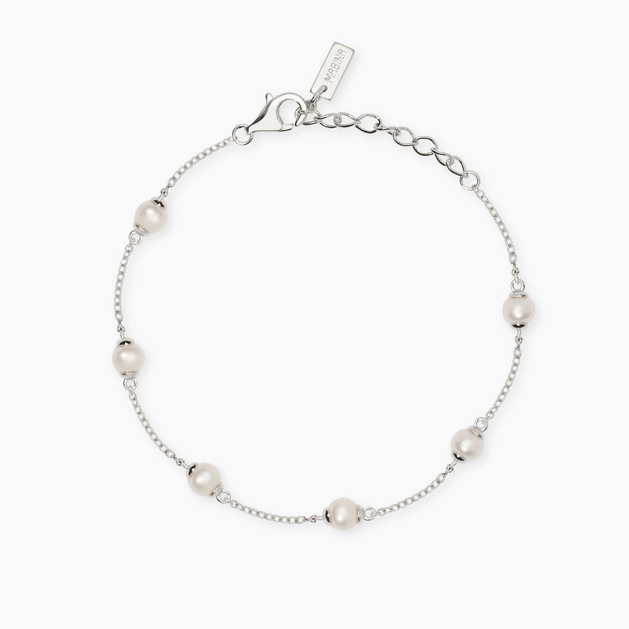 Bracciale C’ERA UNA VOLTA con perle coltivate e catena rolò