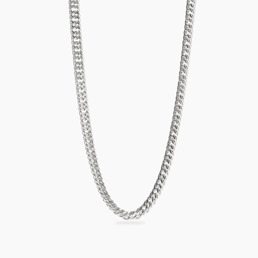 Collana uomo DENIM con catena groumette diamantata