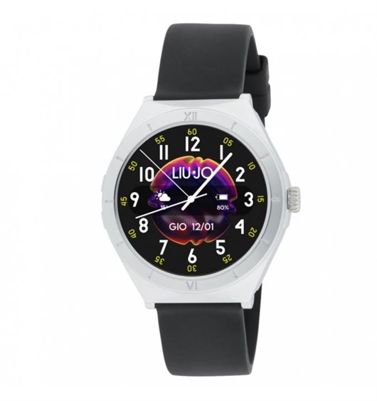 Smartwatch Donna Class con Display AMOLED e Cinturino Nero