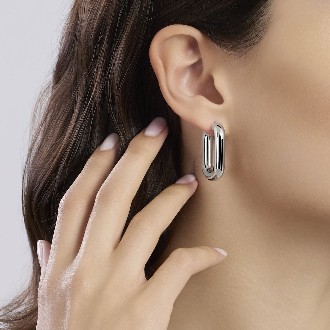 Orecchini chunky A MODO MIO in argento