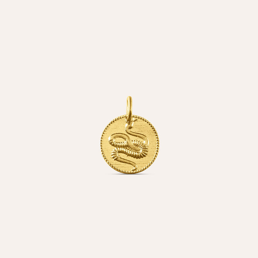 Pendente serpente L'Homme Or in oro giallo 9 kt