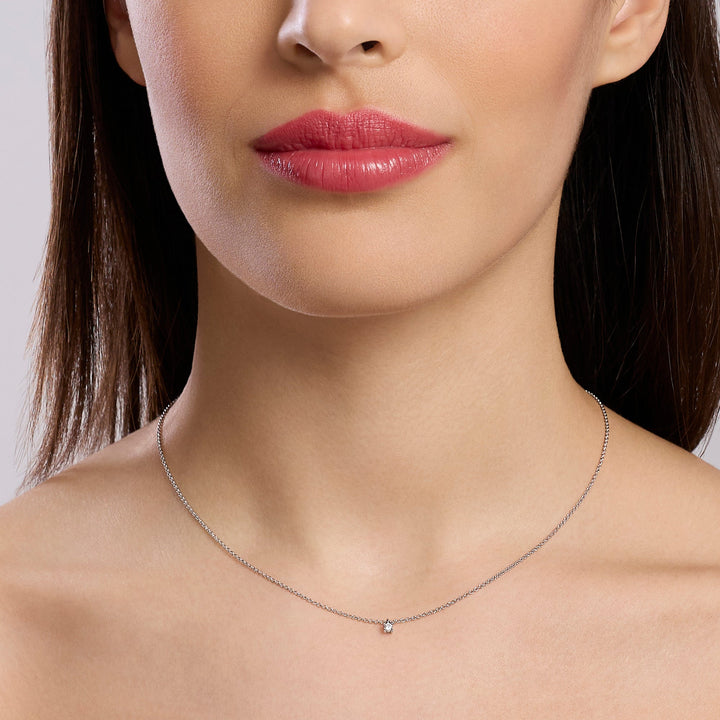 Girocollo MY DIAMOND con diamante lab-grown 0,06 ct