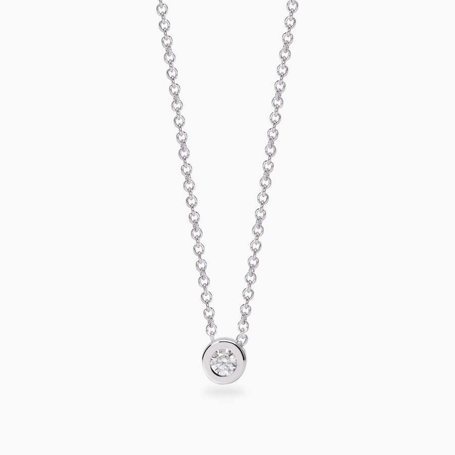 Girocollo MY DIAMOND con punto luce in diamante lab-grown 0,08 ct