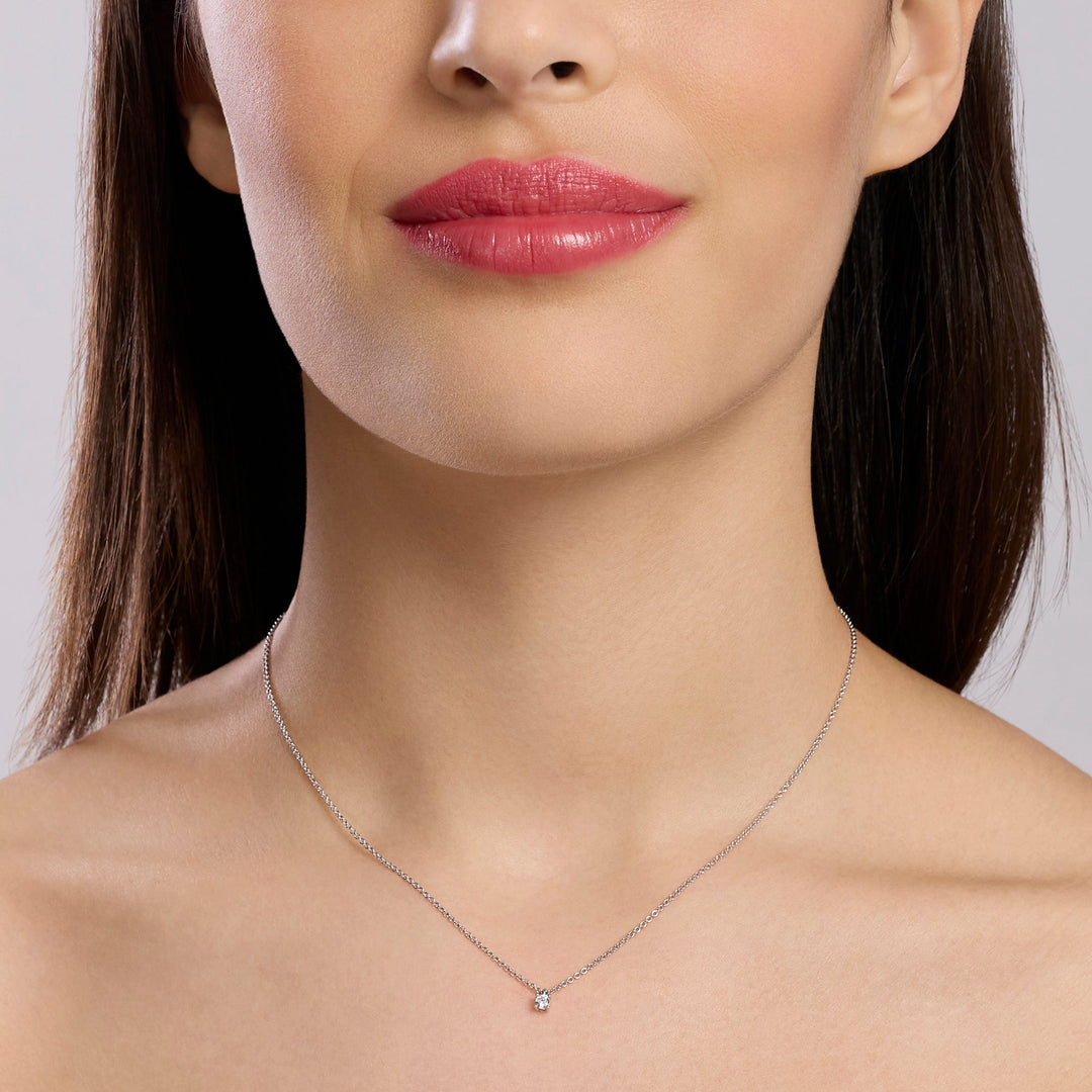 Girocollo MY DIAMOND con diamante lab-grown 0,10 ct
