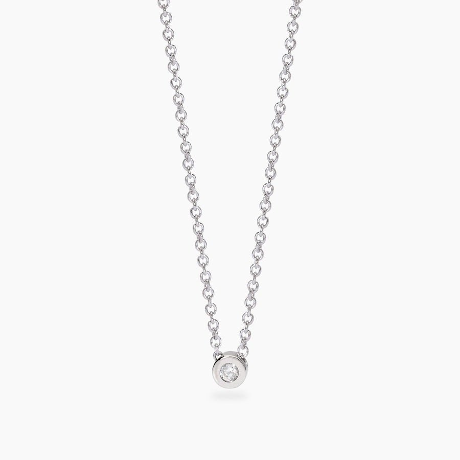 Girocollo MY DIAMOND con punto luce in diamante lab-grown 0,04 ct
